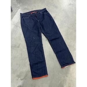 L.L. Bean Thermal Work Denim Pant Warm Lining for Winter Men's 40x34